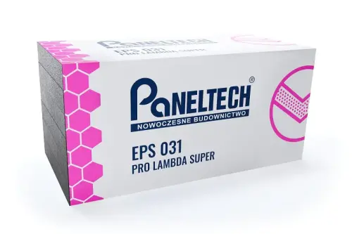 Styropian fasadowy grafitowy  lambda 031   PROLAMBDA SUPER gr.1 cm  paczka=0,3m3 30m2