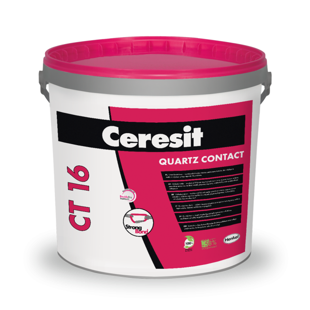 CT16  grunt kwarcowy 15kg biały