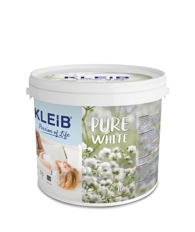 Pure White lateksowa farba wewnętrzna biała mat 10l