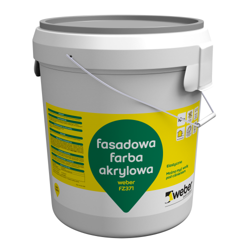 FZ371 farba akrylowa 25kg BAZA BIAŁA