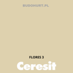 Tynk silikonowy CT74   FLORES 3  gr.A 1,5mm 25kg