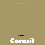 Tynk silikonowy CT74   FLORES 6  gr.C 1,5mm 25kg