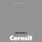 Tynk silikonowy CT74  SANTORINI 4 gr.B 1,5mm 25kg