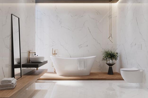 Płytka uniwersalna TILLITA STATUARIO WHITE POLISHED RECT 60X120 G1 opakowanie 1,44m2