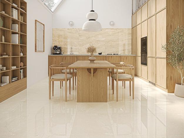 Płytka uniwersalna TENTE CREAM POLISHED RECT 60X120 G1 opakowanie 1,44m2