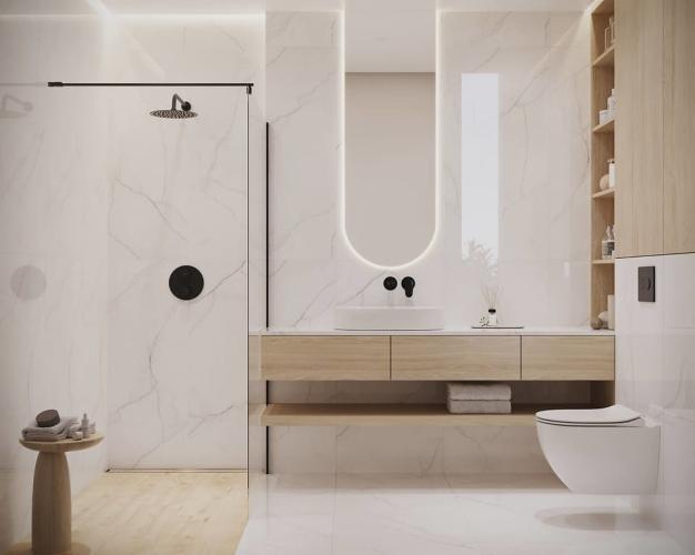 Płytka uniwersalna TENERIFE WHITE POLISHED RECT 60X60 G1 opakowanie 1,44m2