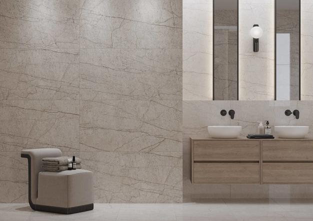 Płytka uniwersalna LIPIRIO LIGHT GREY POLISHED RECT 60X60 G1 opakowanie 1,44m2