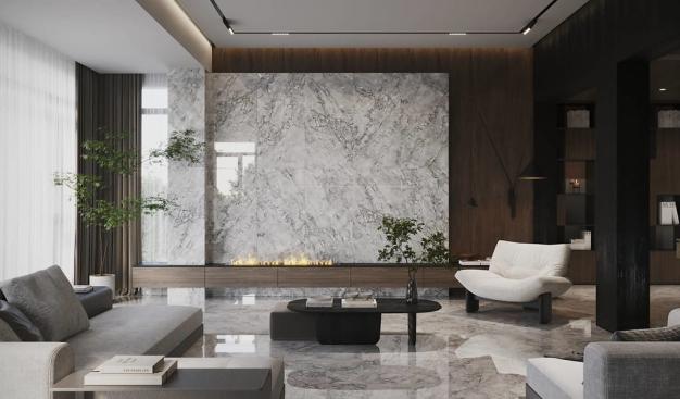 Płytka uniwersalna BENITE GREY POLISHED RECT 60X120 G1 opakowanie 1,44m2