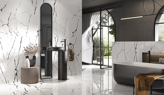 Płytka uniwersalna ETERNAL WHITE POLISHED RECT 60X120 G1 opakowanie 1,44m2
