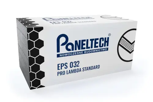 Styropian fasadowy biały lambda 032 PROLAMBDA STANDARD EPS80 gr.10 cm paczka=0,3m3