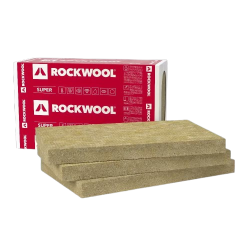 Ventirock SUPER płyta z wełny skalnej do fasad wentylowanych 5cm lambda 033 paleta 57,6m2