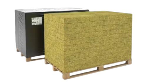 CONLIT 150 płyty z wełny skalnej do zabezpieczenia ogniochronnego z okładziną z foli aluminiowej 5cm lambda 036 paleta 52,8m2
