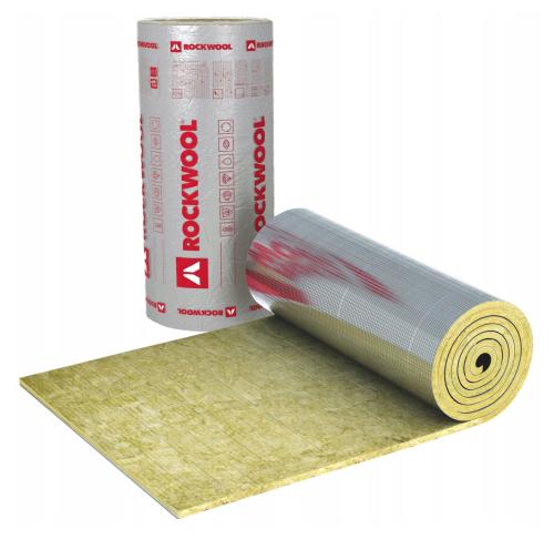 KLIMAMAT maty z wełny skalnej z okładzią ze wzmocnionej foli aluminiowej 6cm paleta 96m2