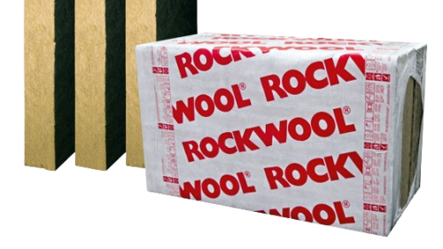 TECHROCK 60 FB1 płyty z wełny skalnej jednostronnie pokryte czarnym welonem szklanym 10cm paleta 28,8m2