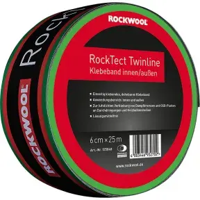 ROCKTECT Twinline jednostronna taśma klejąca do szczelnego łączenia folii 25m