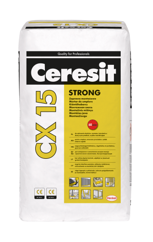 CX15 zaprawa montażowa 25kg