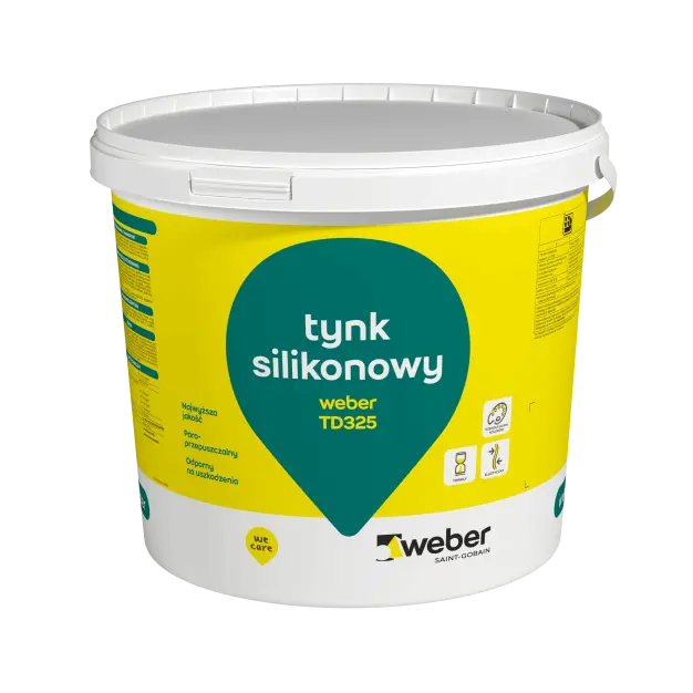 TD325 tynk silikonowy 30kg 1,5mm KOLOROWY
