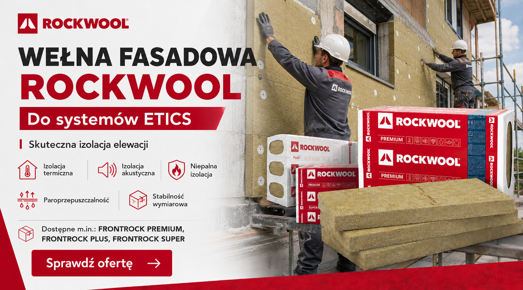 Wełna Rockwool