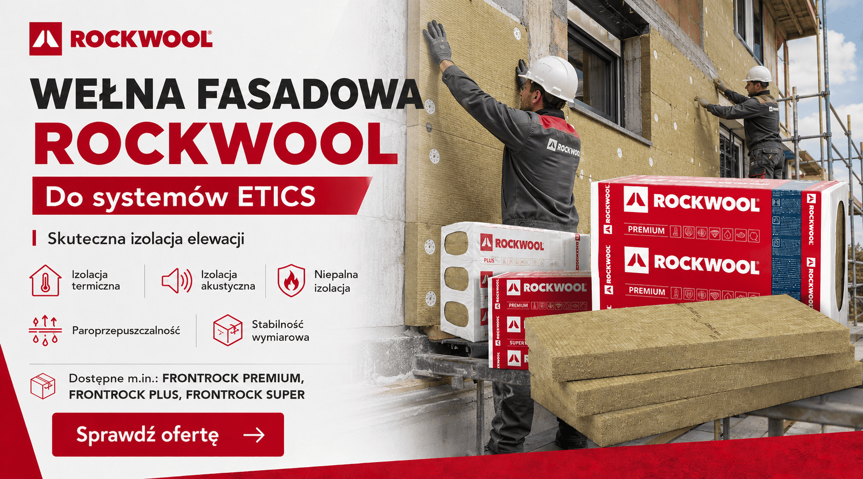 Wełna Rockwool
