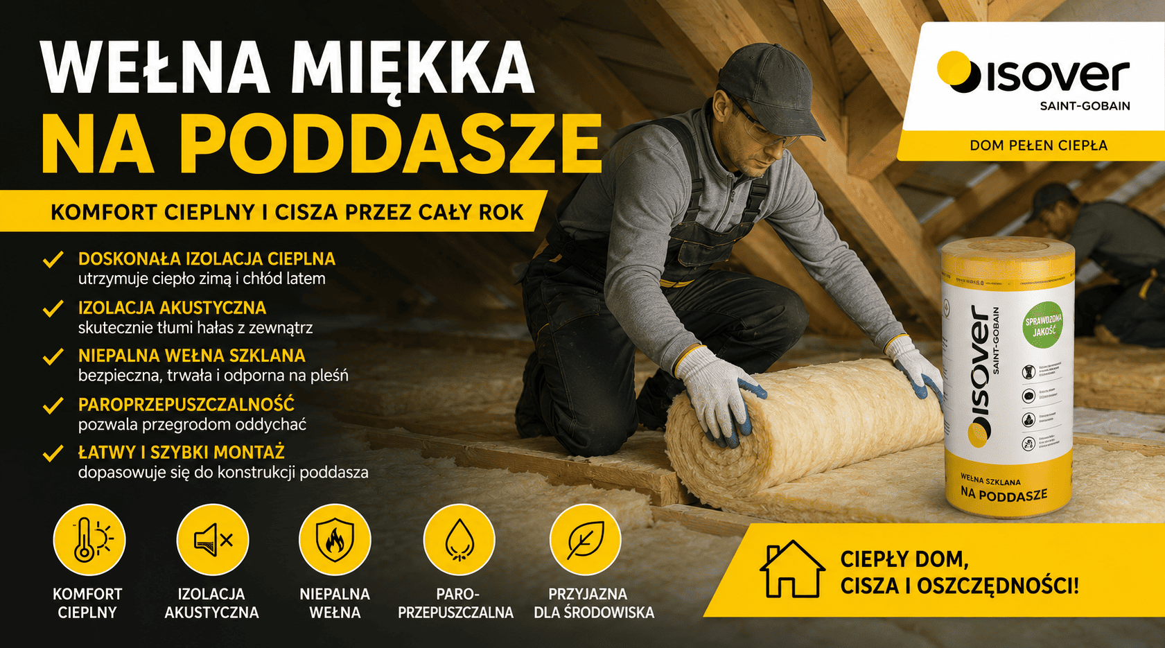 Wełna Isover